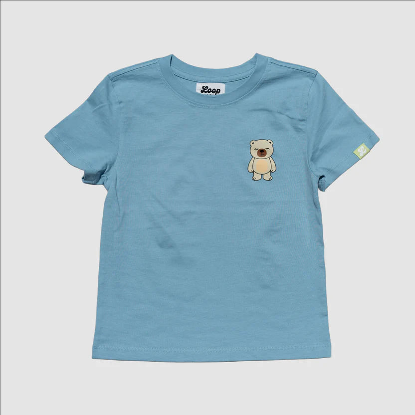 The Cheeky Polar Bear Loop Tee | Kids