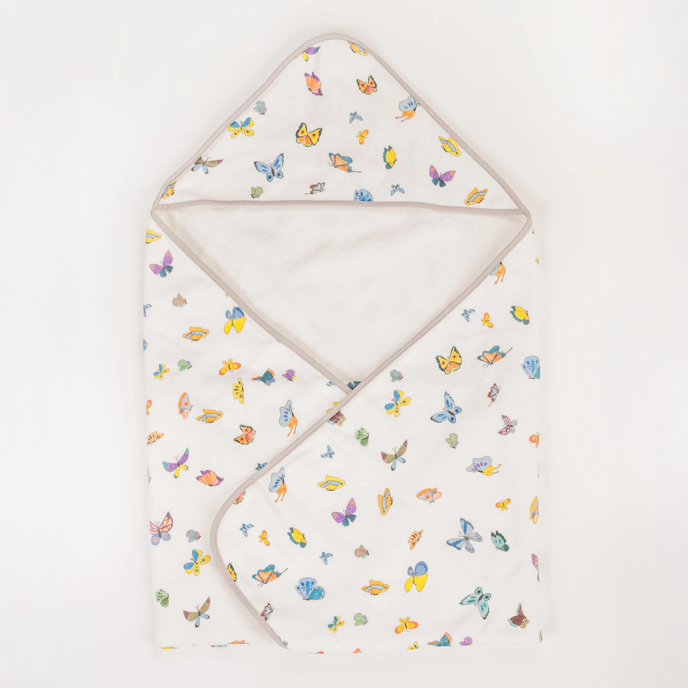 Madame Butterfly Hooded Bath Towel