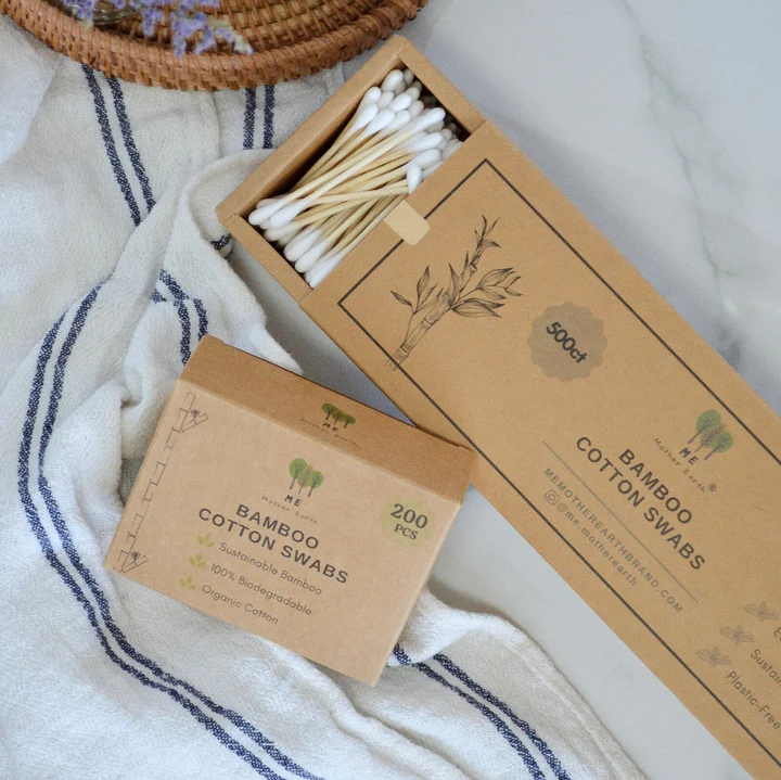 Bamboo Cotton Swabs