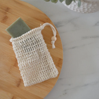Natural Sisal Soap Saver and Exfoliating Pouch