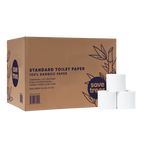 Bamboo Commercial 2-Ply 550 Sheet Toilet Paper