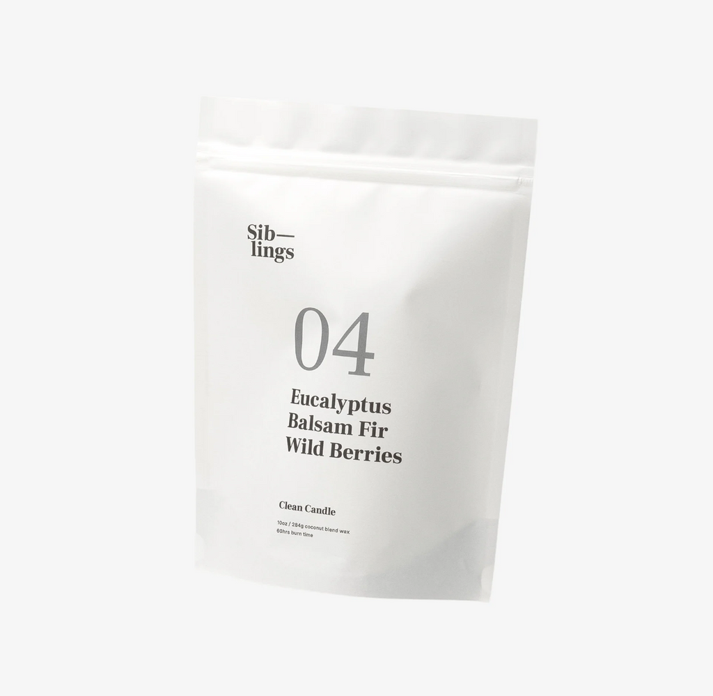 No 04 — Eucalyptus, Balsam, Wild Berries | Clean Candle