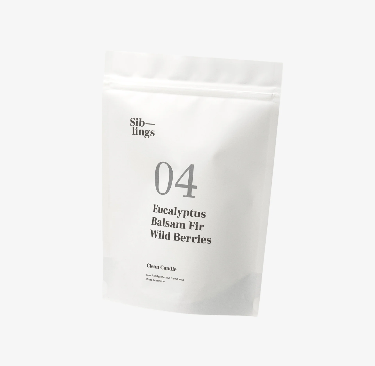 No 04 — Eucalyptus, Balsam, Wild Berries | Clean Candle