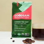 Whole Bean, Dark Roast Connected Day Coffee, 12oz.