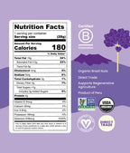 Organic Brazil nuts, Raw and Unsalted