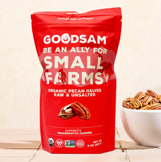 Organic Pecan Halves Raw 8oz.