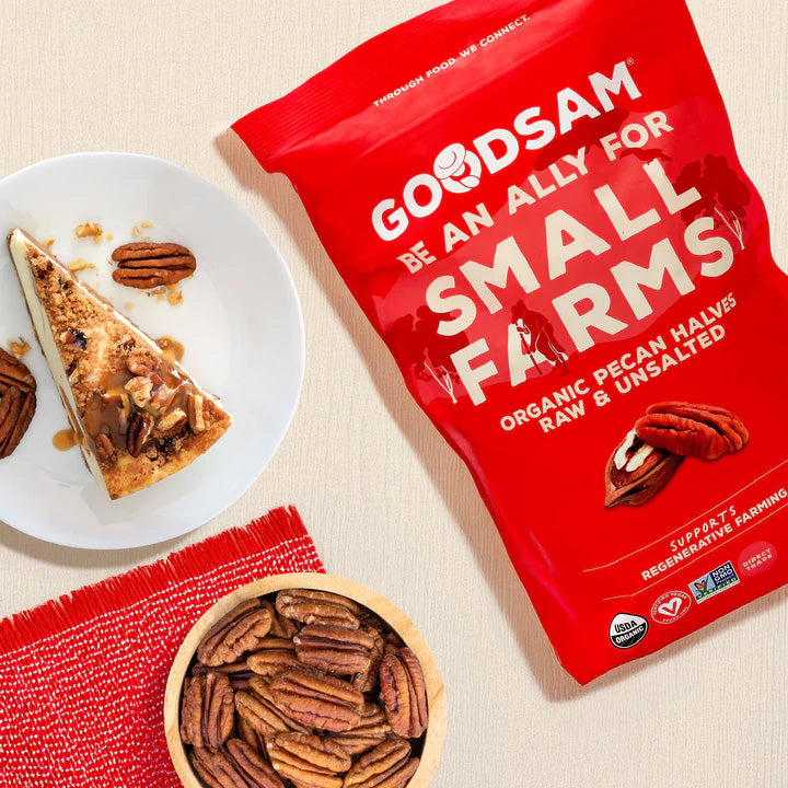 Organic Pecan Halves Raw 8oz.