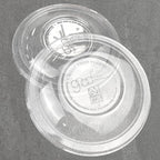 24 & 32 oz Compostable PLA Clear Round Bowl Lids | 400/Case