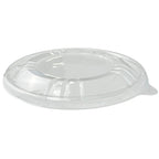 RPET Lids 40 oz Wide Good Start Round Fiber Bowls | 300/Case