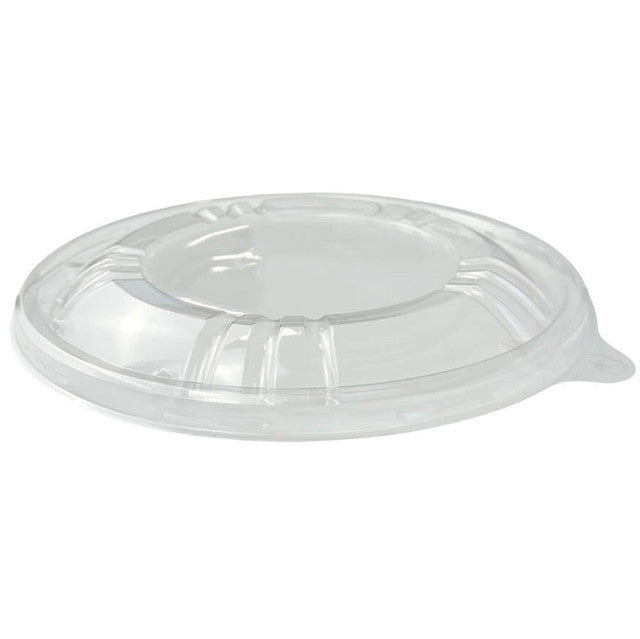RPET Lids 40 oz Wide Good Start Round Fiber Bowls | 300/Case
