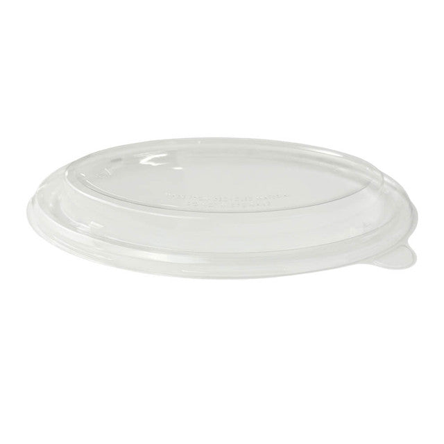 24 oz Clear RPET Oval Burrito Bowl Lids | 400/Case