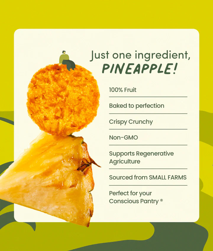 Crispy Crunchy Pineapple Chips
