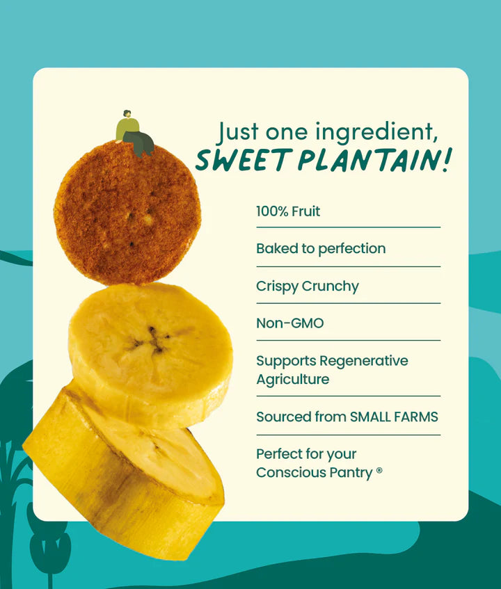 Crispy Crunchy Sweet Plantain Chips