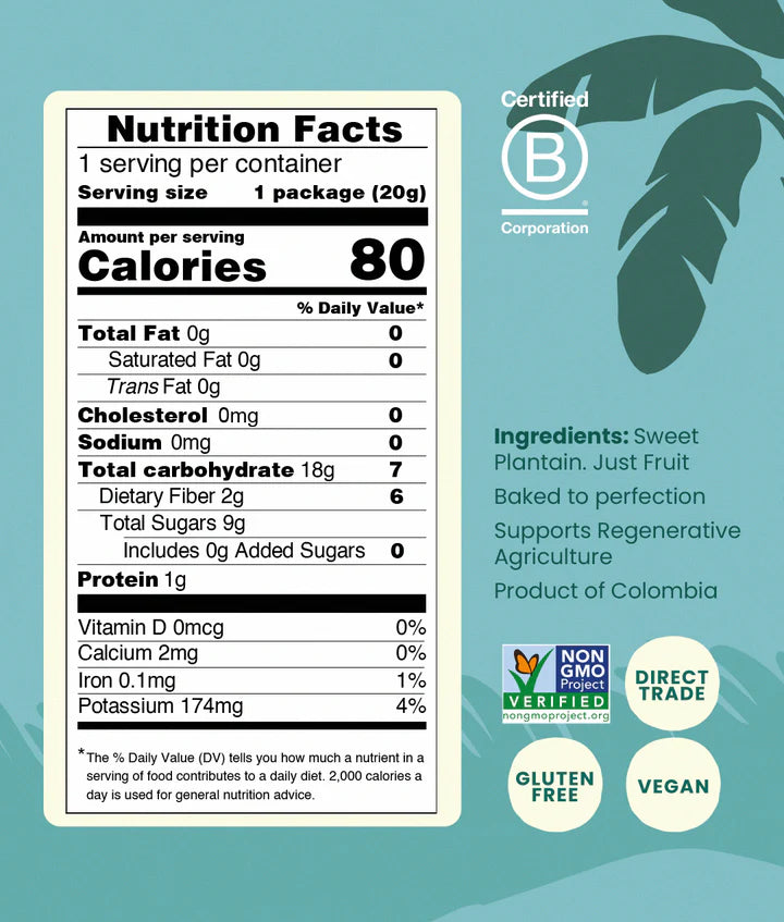 Crispy Crunchy Sweet Plantain Chips