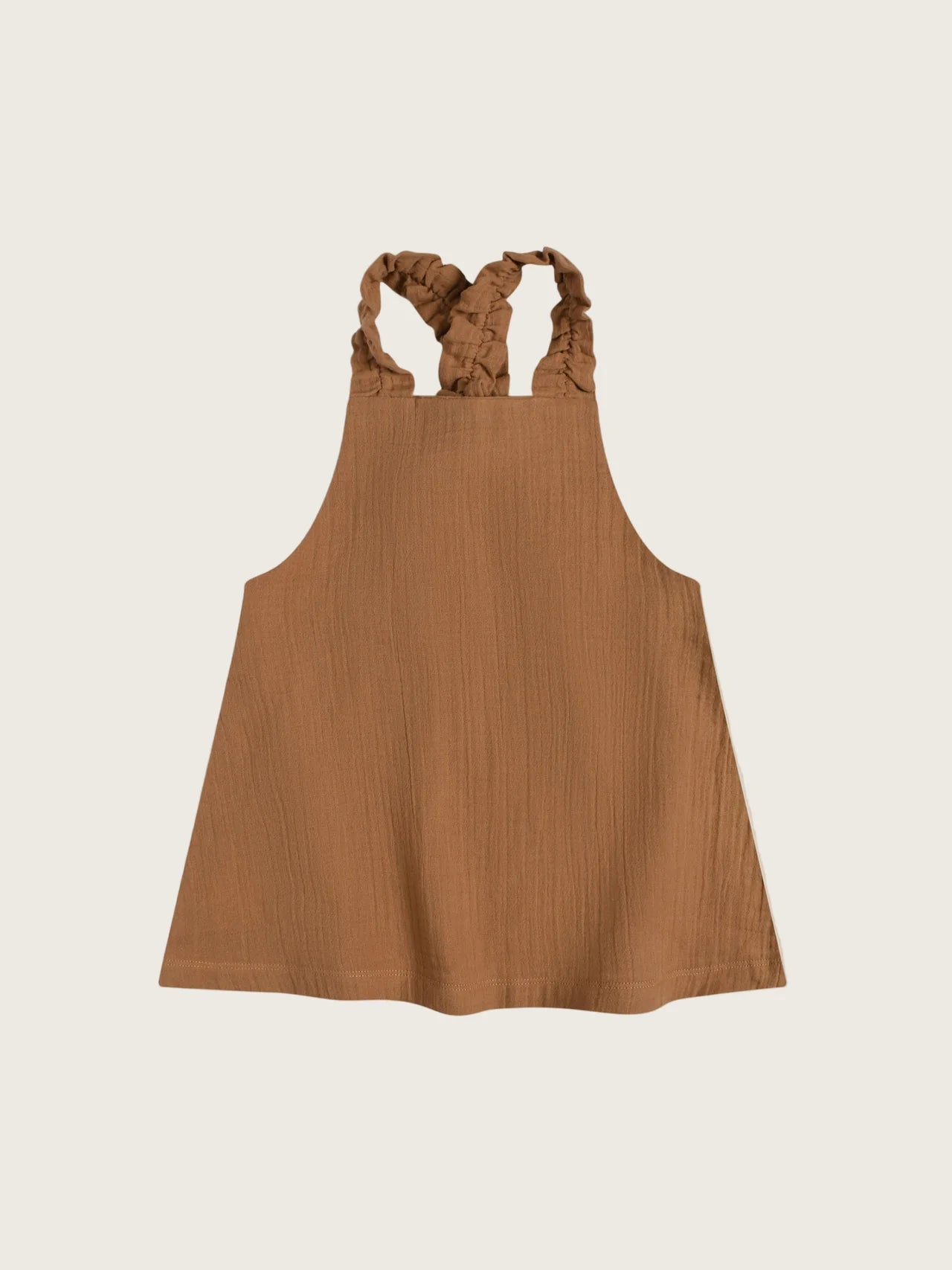Gold Pinny Dress