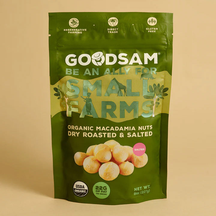 Macadamia 1 raw 8 oz/ 1 roasted salted 8oz
