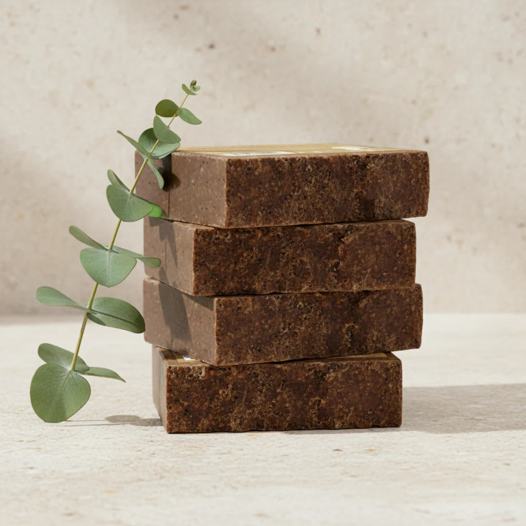 African Black Soaps (8oz) 4 – Bar Bundle – Buy 3, Get 1 FREE