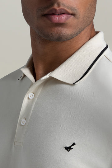 Matterhorn Classic Fit Micro-Pique Tipped Polo