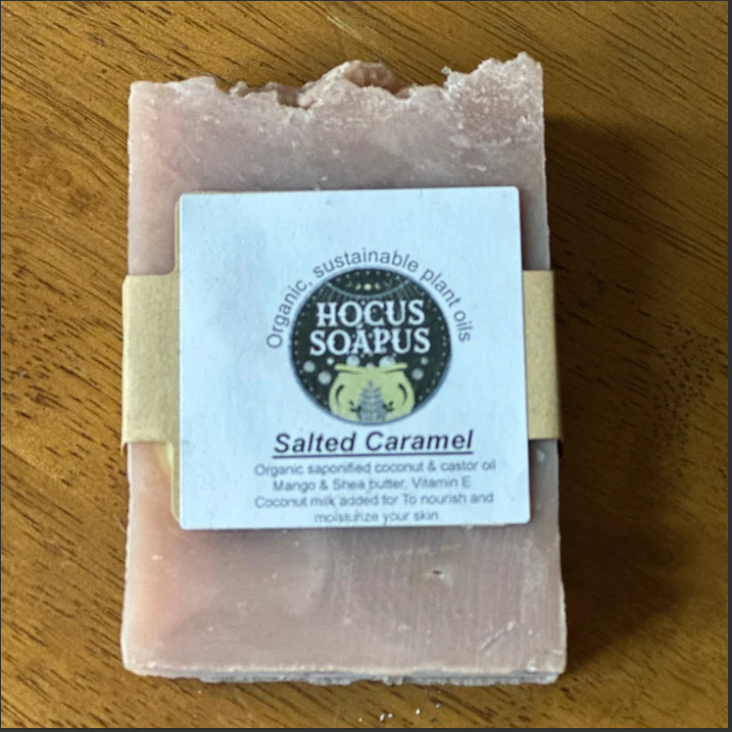 Handcrafted Salted Caramel Soap