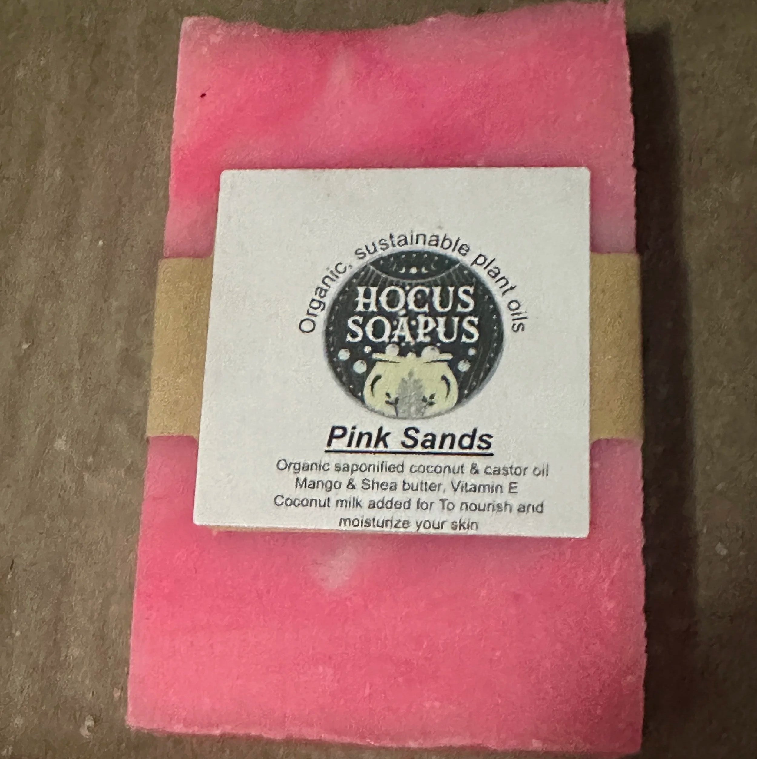 Pink Sands Type Handmade Soap