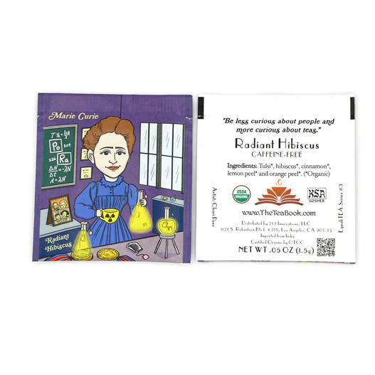 Marie Curie: Organic Radiant Hibiscus Tea (Herbal / Caffeine Free)