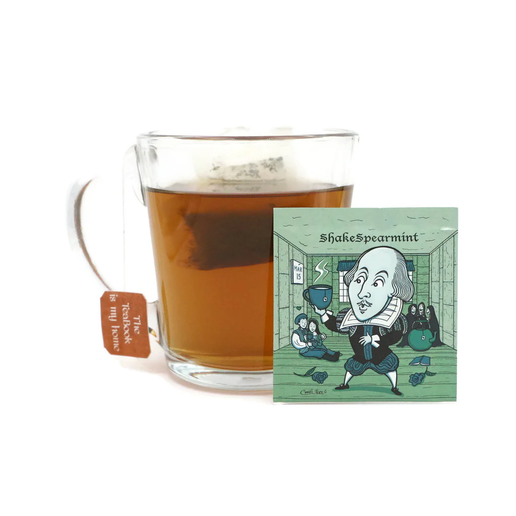 ShakeSpearmint: Organic Spearmint Herbal Tea (Herbal / Caffeine Free) (William Shakespeare)