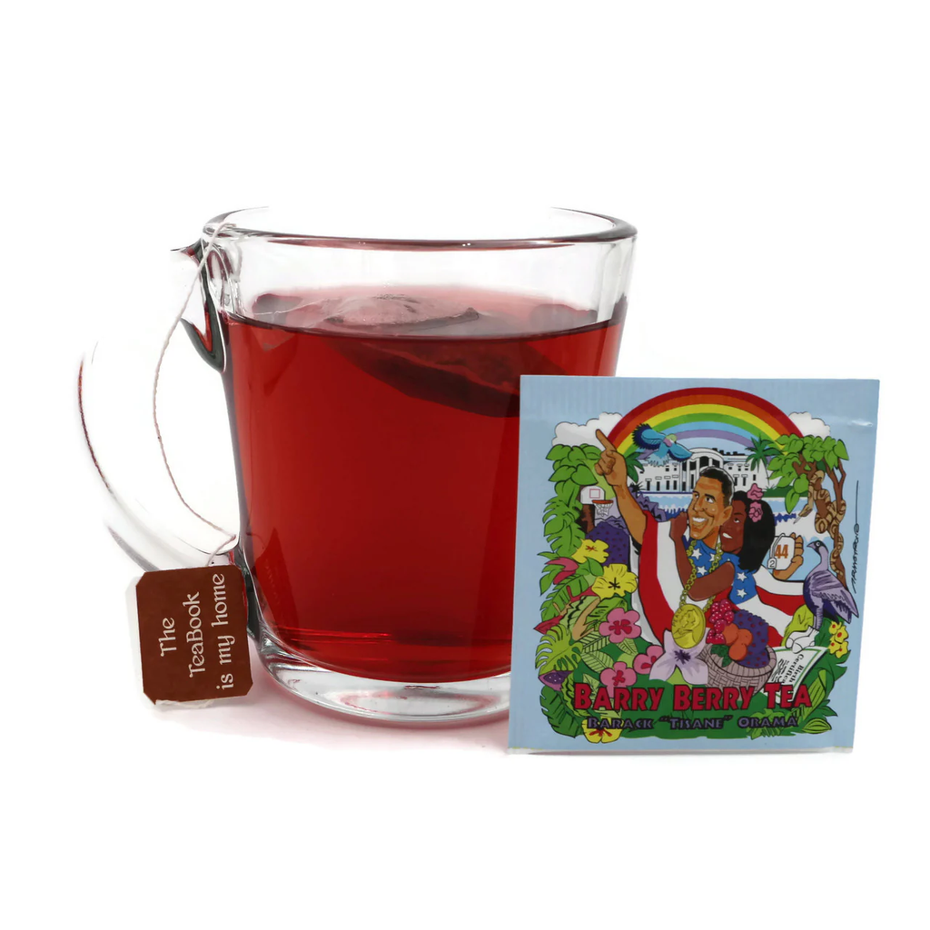 Barry Berry Tea: Barack "Tisane" Obama Organic Tea (Herbal / Caffeine Free)
