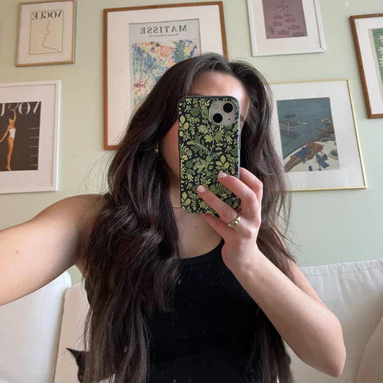 Black Evergreen iPhone Phone Case | For iPhone, Galaxy & Pixel