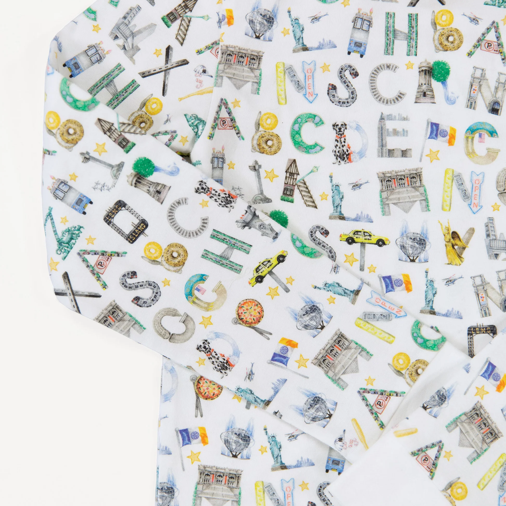 The Two Piece Pajamas - NYC Alphabet Soup