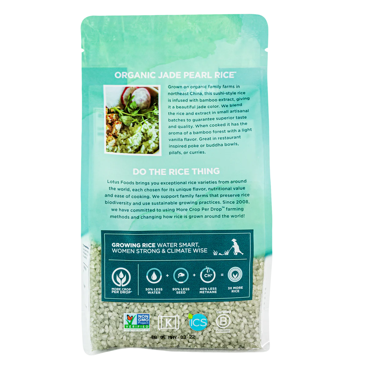 Organic Jade Pearl Rice™