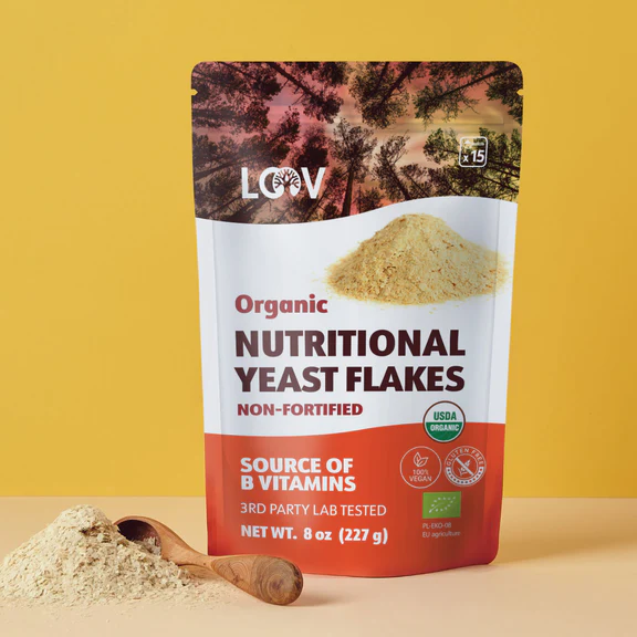 Organic Non-Fortified Nutritional Yeast Flakes