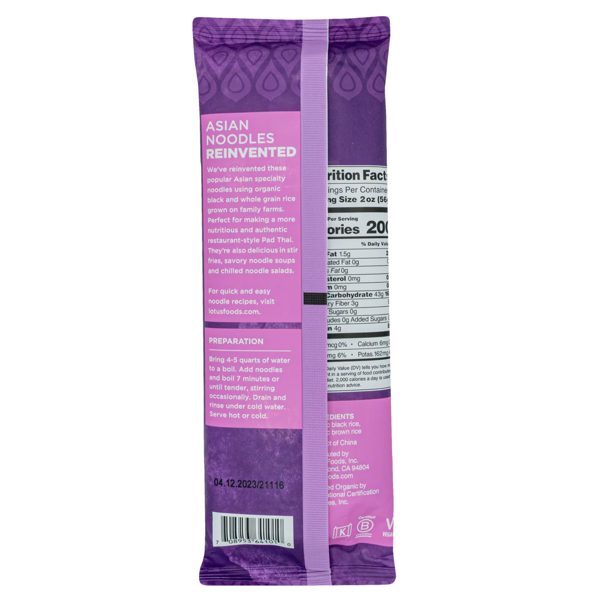 Organic Forbidden® Pad Thai Rice Noodles