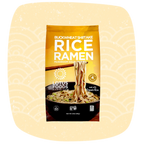 Buckwheat Shiitake Rice Ramen with Mushroom Soup