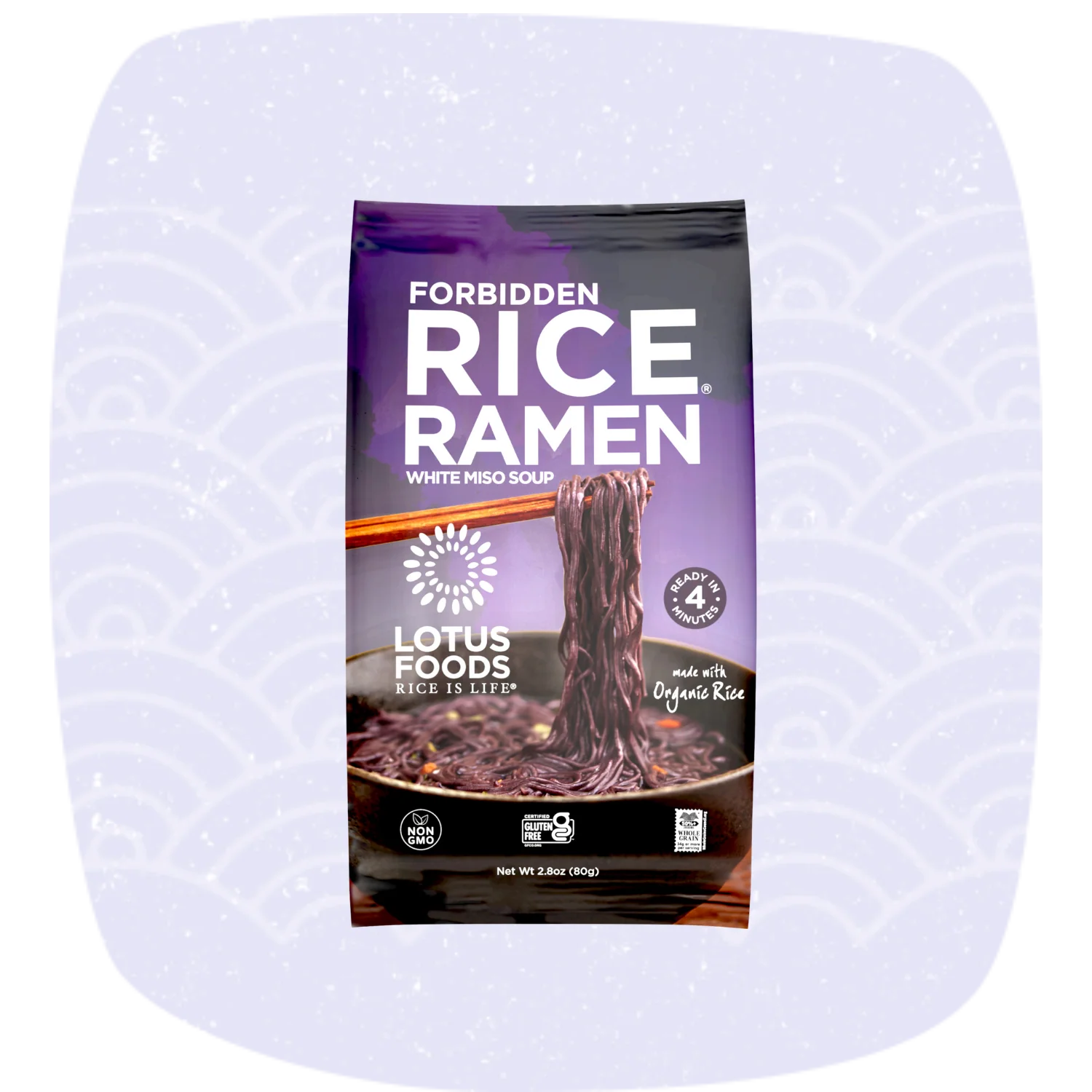 Forbidden Rice® Ramen with White Miso Soup