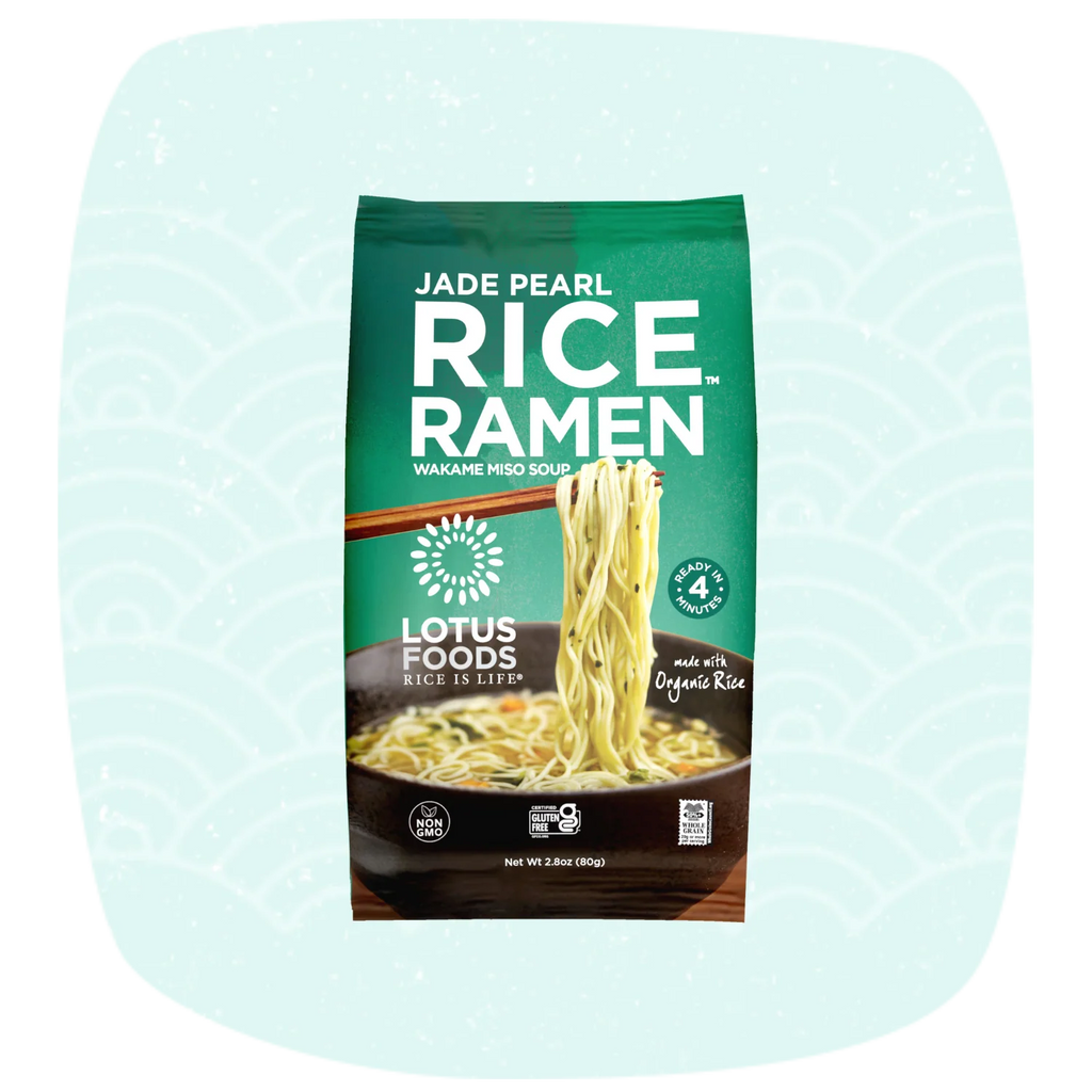 Jade Pearl Rice™ Ramen with Wakame Miso Soup