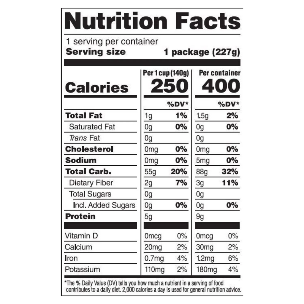 Organic White Jasmine & Forbidden® Rice Blend Heat & Eat Pouch