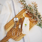 Stainless Steel Foldable Cutlery Set
