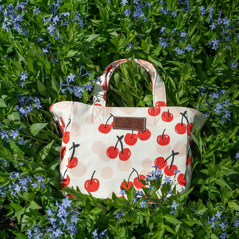 Mini Tote - Cherries