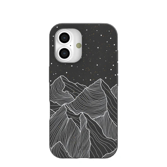 Black Night Panorama Phone Case | For iPhone, Galaxy & Pixel