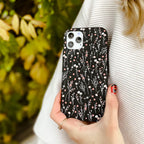 Black Night Garden Phone Case | For iPhone, Galaxy & Pixel