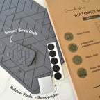 Quick Dry Diatomaceous Earth Floor Stone Bath and Dish Mat