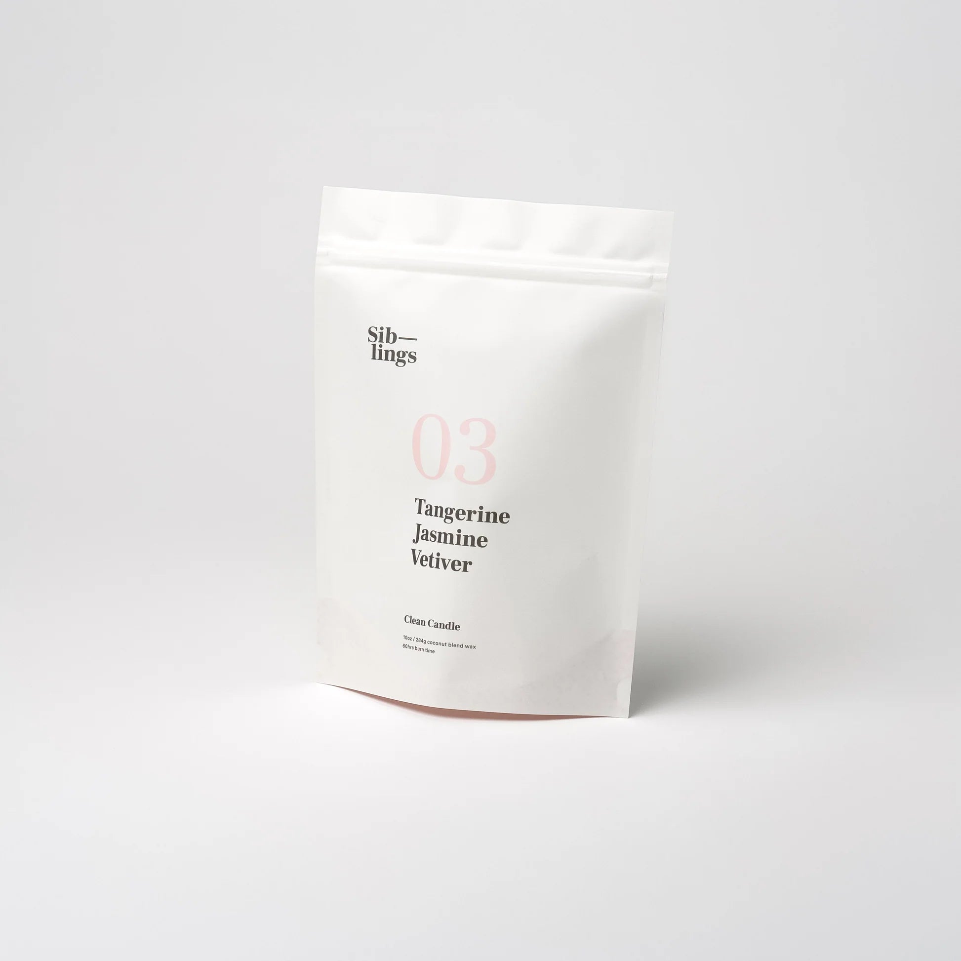 No 03 — Tangerine, Jasmine, Vetiver | Clean Candle