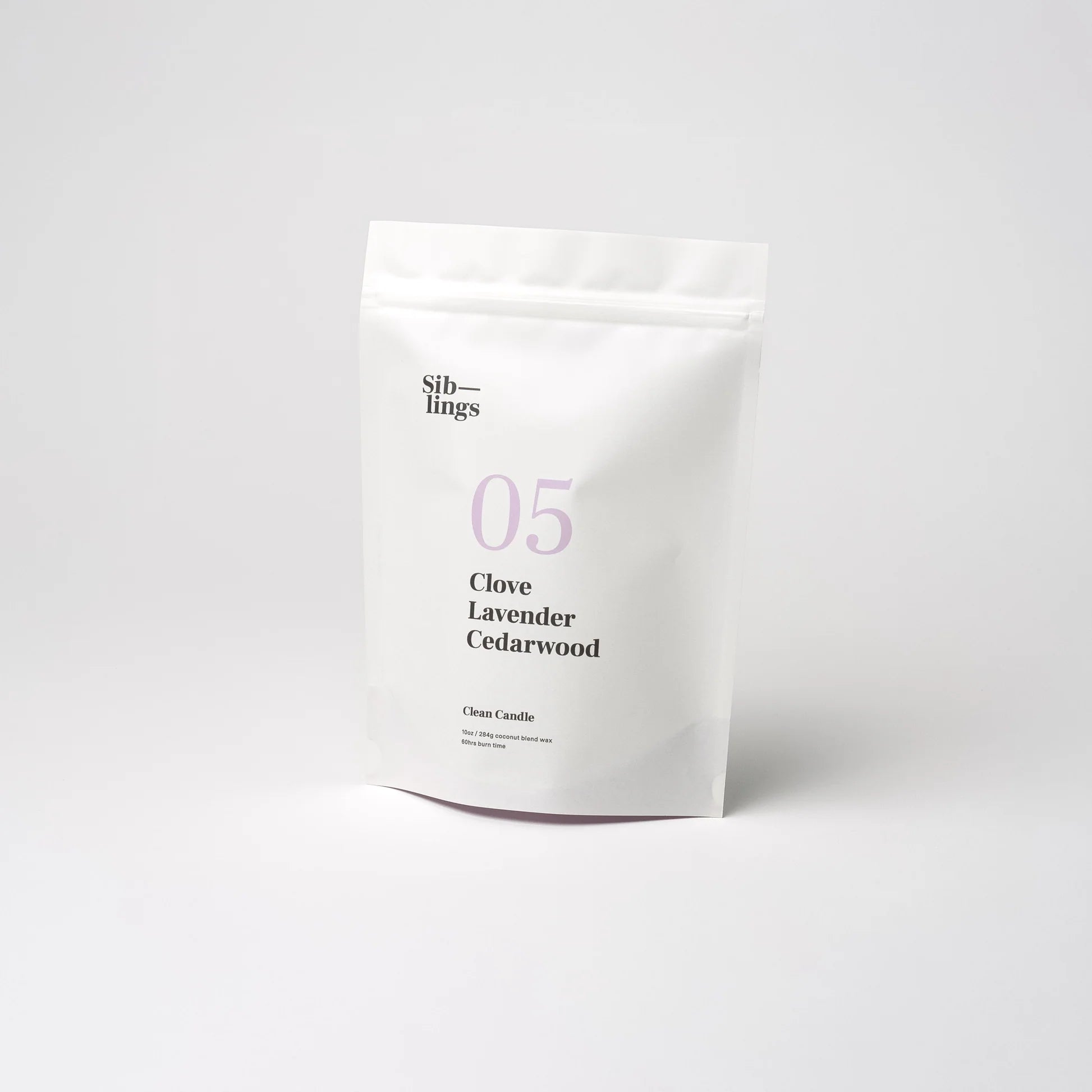 No 05 — Clove, Lavender, Cedarwood | Clean Candle