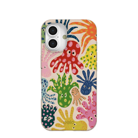 Seashell Octopi Phone Case | For iPhone, Galaxy & Pixel