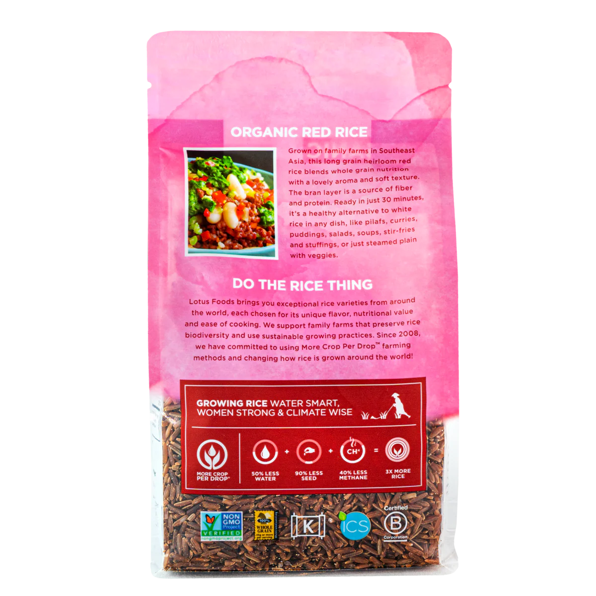 Organic Red Rice