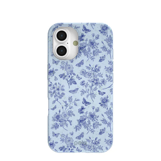 Powder Blue Porcelain Phone Case | For iPhone, Galaxy & Pixel