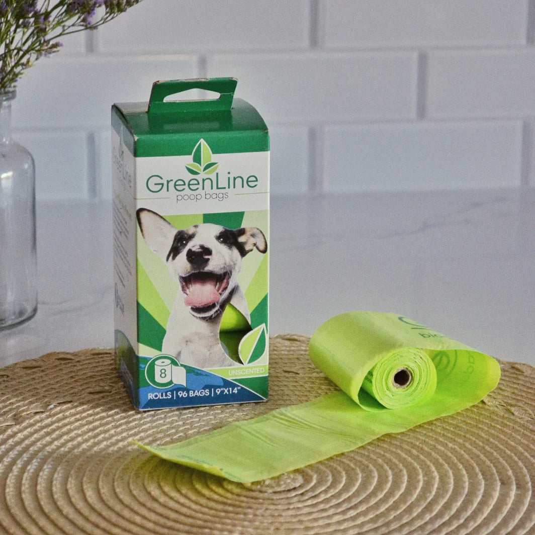 Biodegradable Poop Bags | 8-Pack