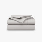 Signature Sateen Hemstitched Sheet Set | Grey