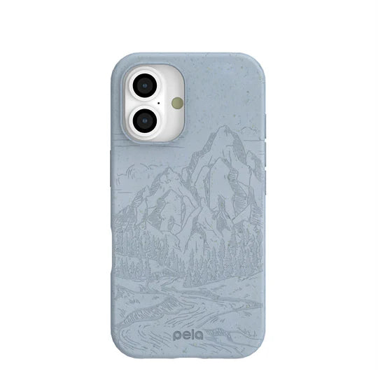 Powder Blue Rockies Phone Case | For iPhone, Galaxy & Pixel