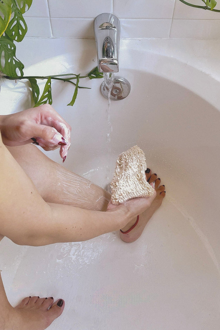 Natural Sisal Soap Saver and Exfoliating Pouch